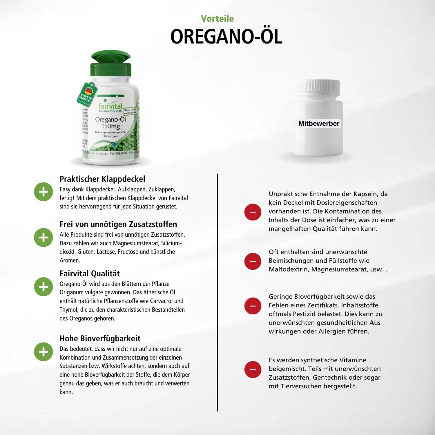 Oregano Oil 150mg - 90 Softgels