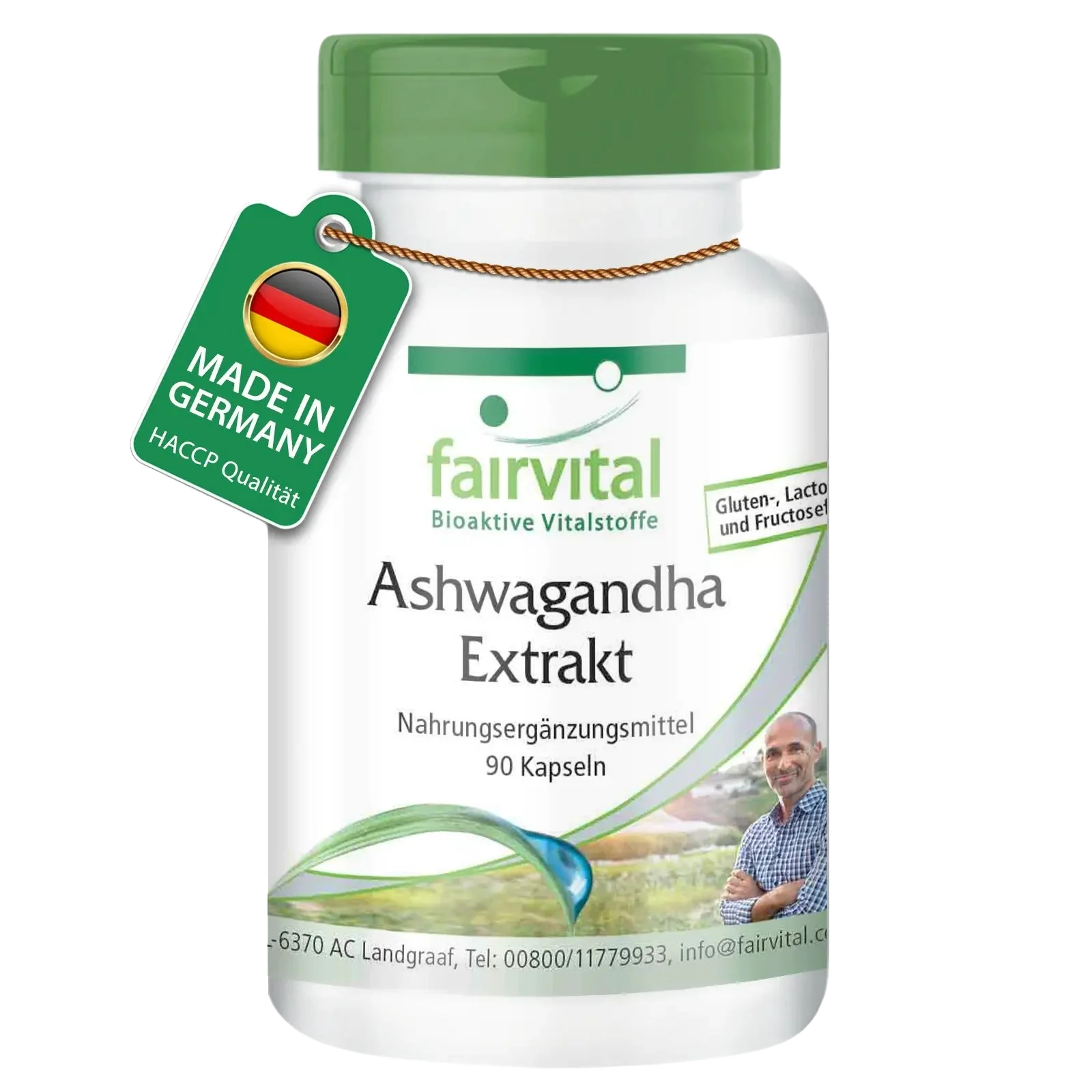 Ashwagandha-extract 500mg - 90 Capsules