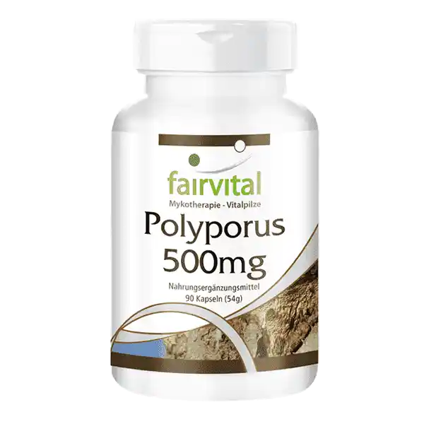 Polyporus - the pure mushroom 500mg - 90 capsules