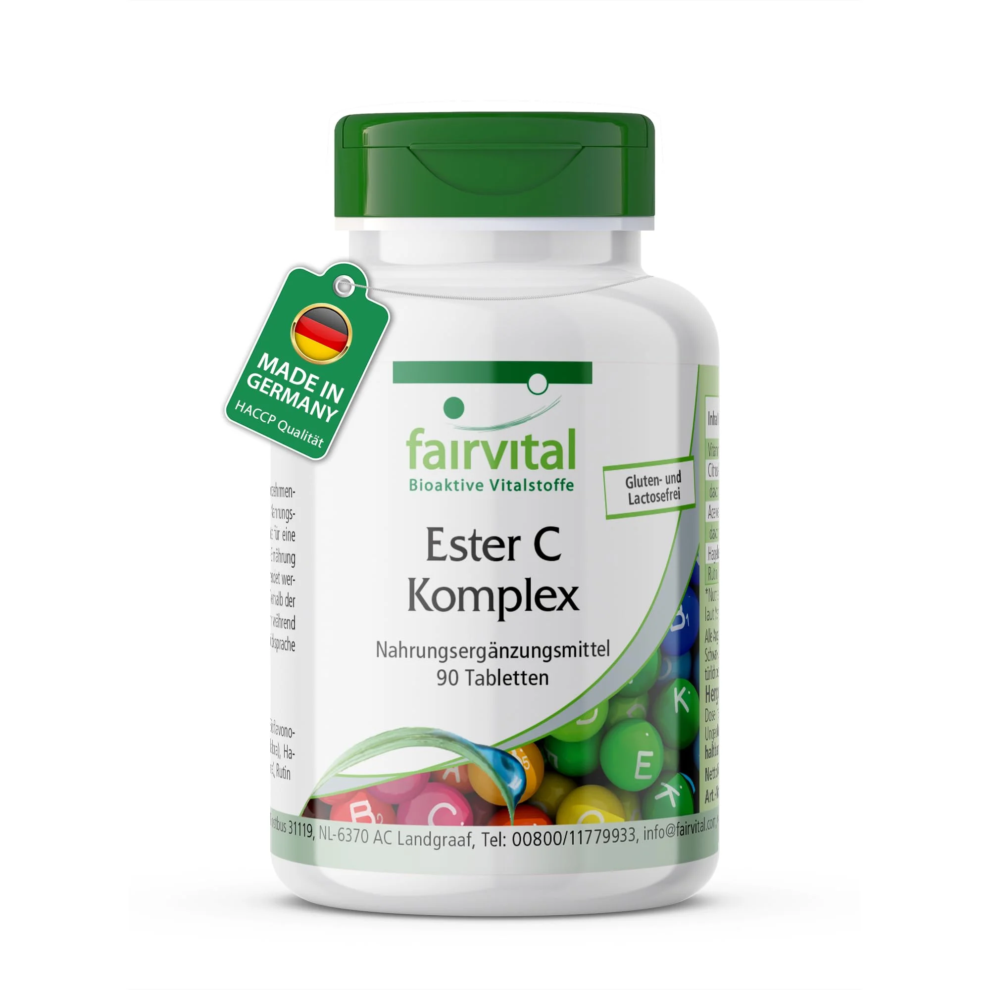 Ester C complex - 90 tabletten - gemakkelijk in te nemen
