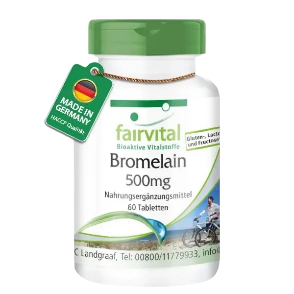 Bromelaïne 500mg - 60 tabletten Bromelaïne 500mg - 60 tabletten