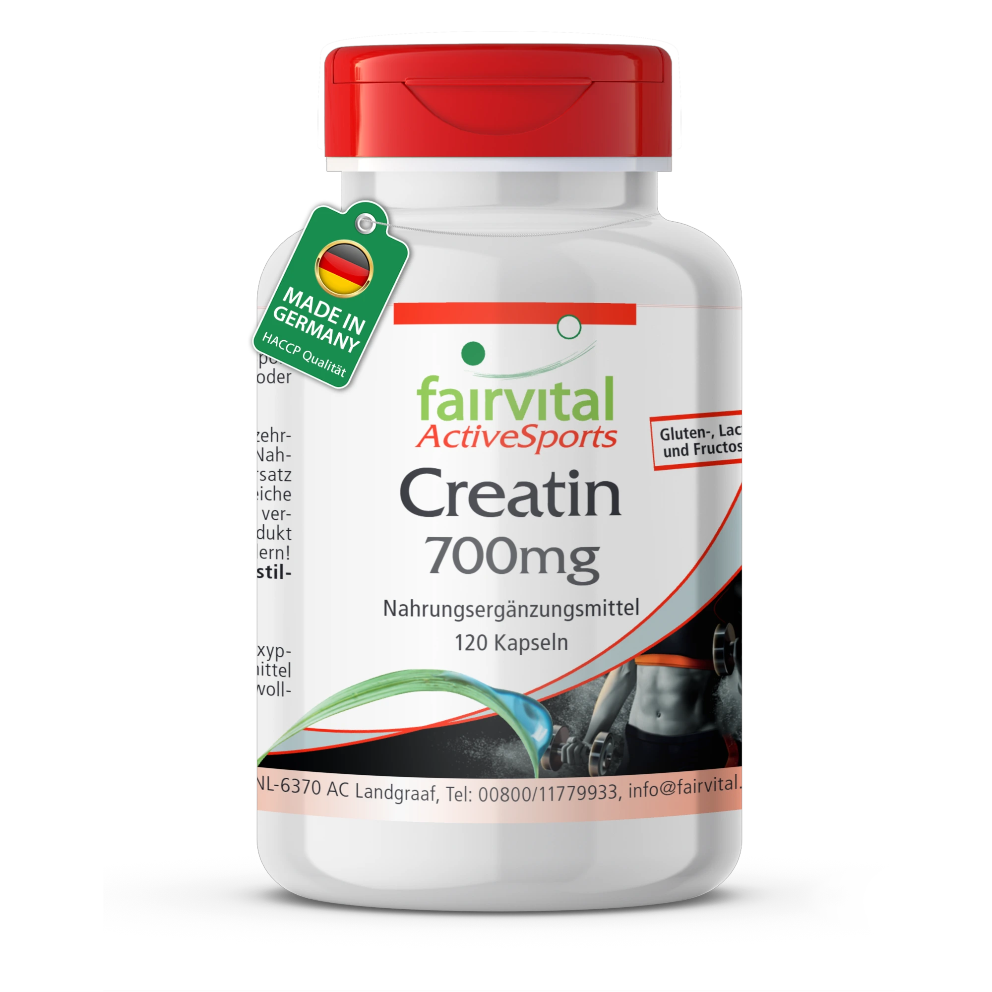 Creatine 700mg - 120 capsules