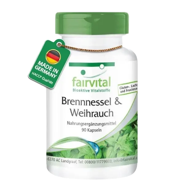 Brandnetel & Wierook - 90 Capsules Brandnetel & Wierook - 90 Capsules