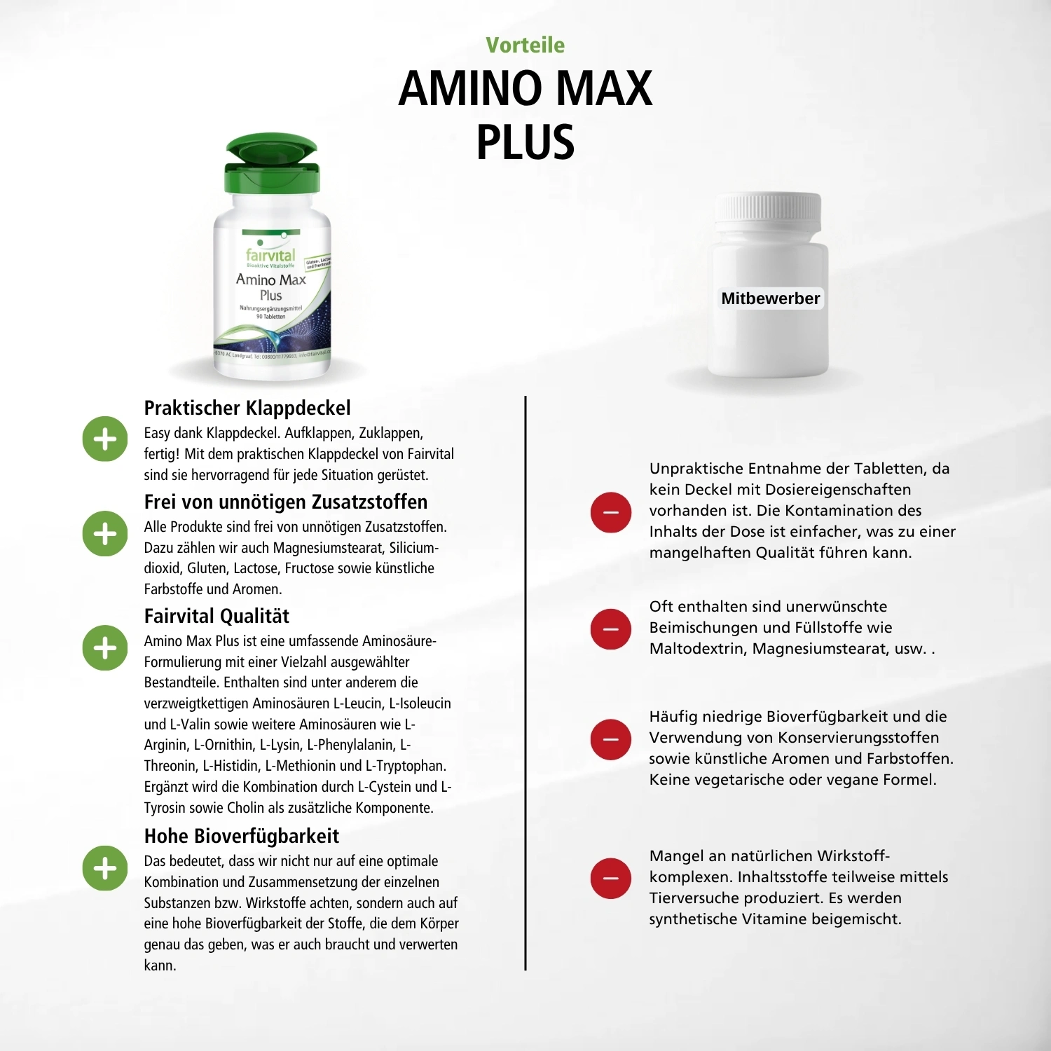 Amino Max Plus - 90 tabletten