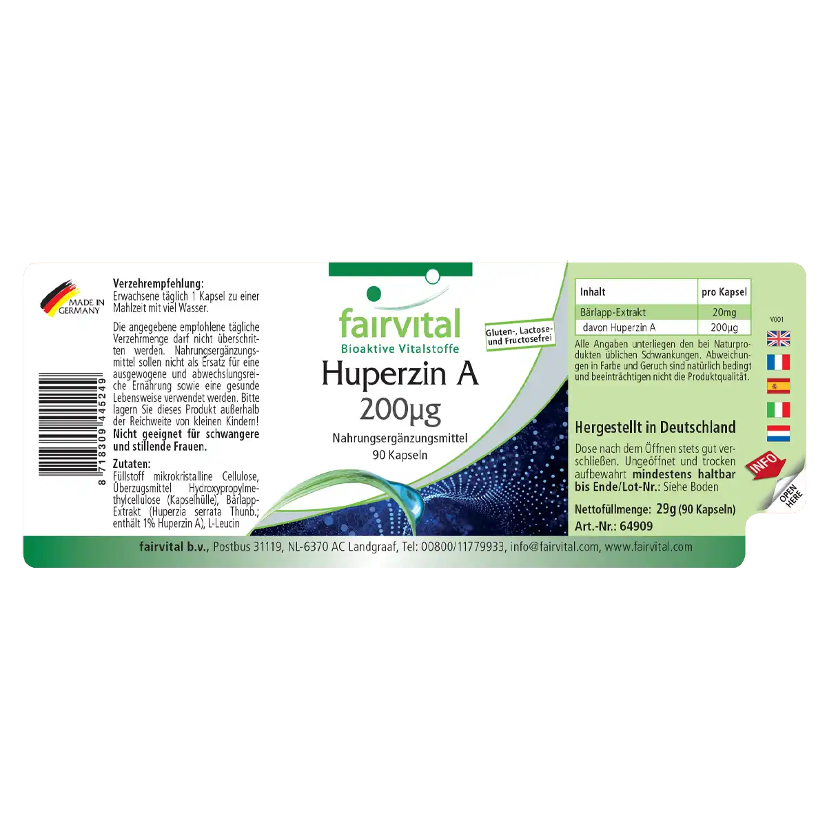Huperzine A 200µg Huperzine A 200µg