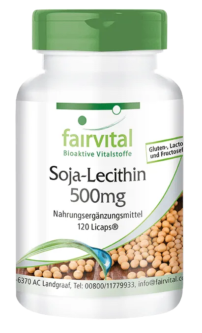 Soy Lecithin 500mg - 120 LiCaps®