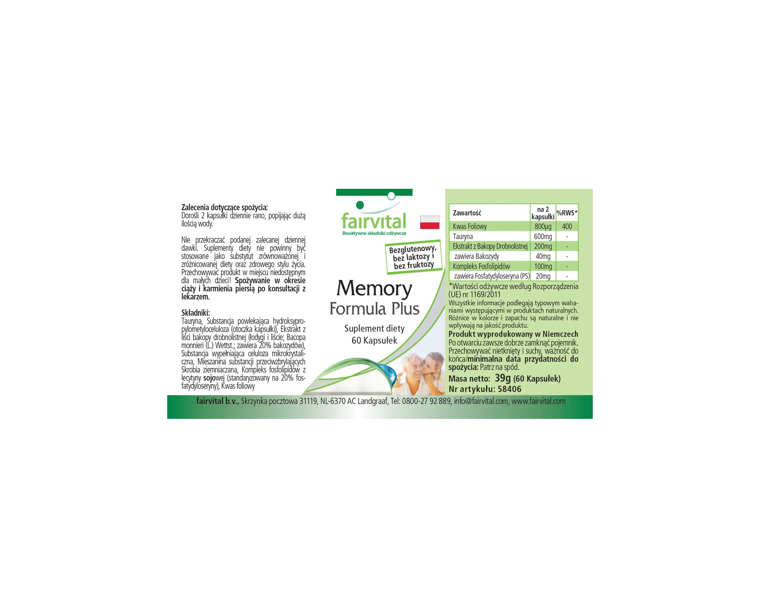 Memory Formula Plus Memory Formula Plus