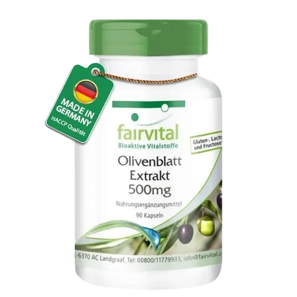 Olive Leaf Extract 500mg - 90 Capsules