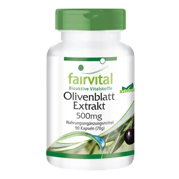 Olive leaf extract 500mg - 90 capsules