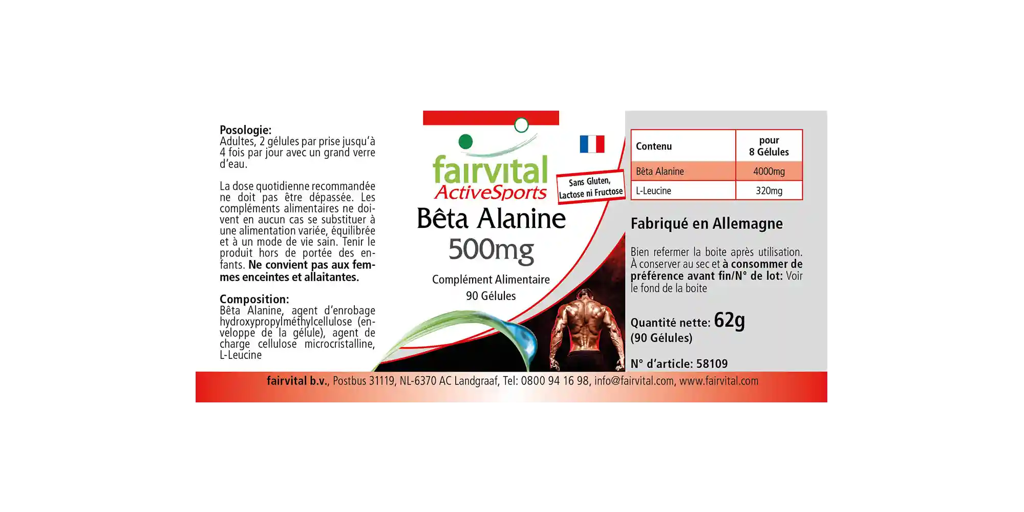 Beta Alanina 500mg Beta Alanina 500mg