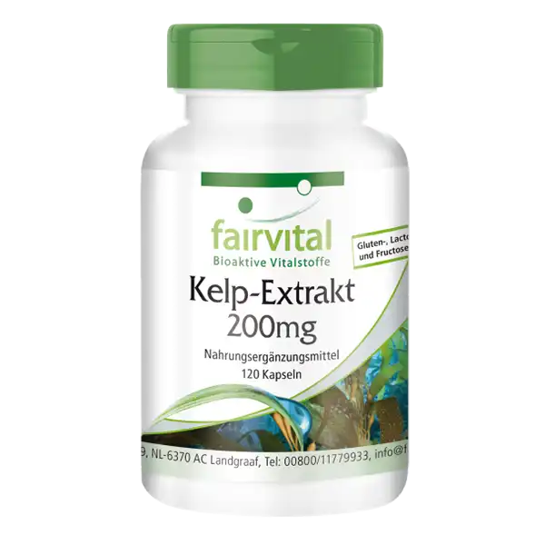 Extrait de kelp 200mg - 120 gélules