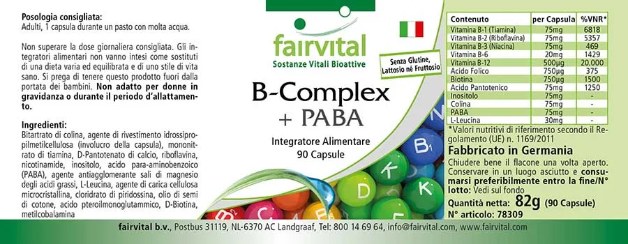 B-Complex + PABA B-Complex + PABA