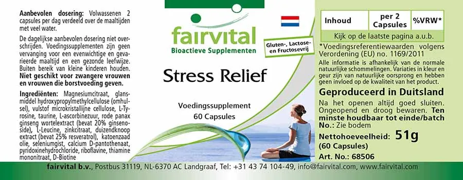Stress Relief - 60 Capsules Stress Relief - 60 Capsules