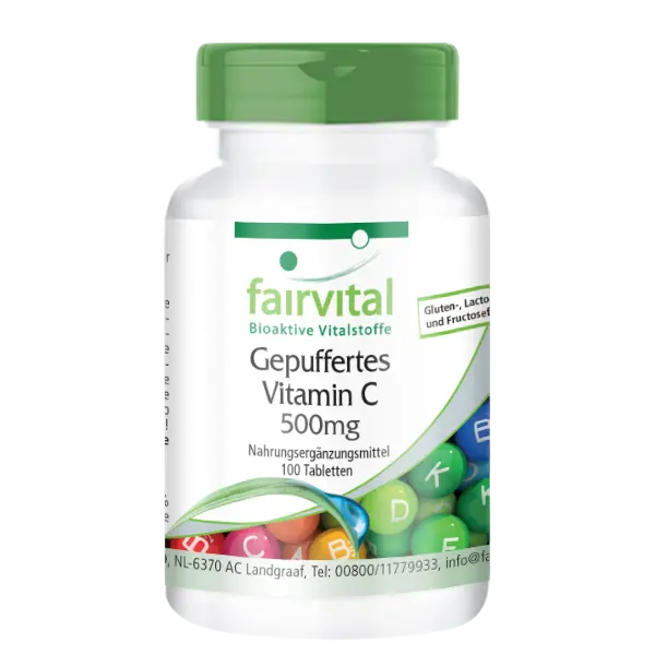 Buffered vitamin C 500mg - 100 tablets