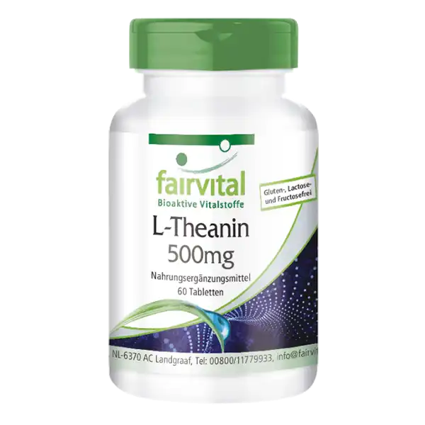 L-Théanine 500mg - 60 comprimés