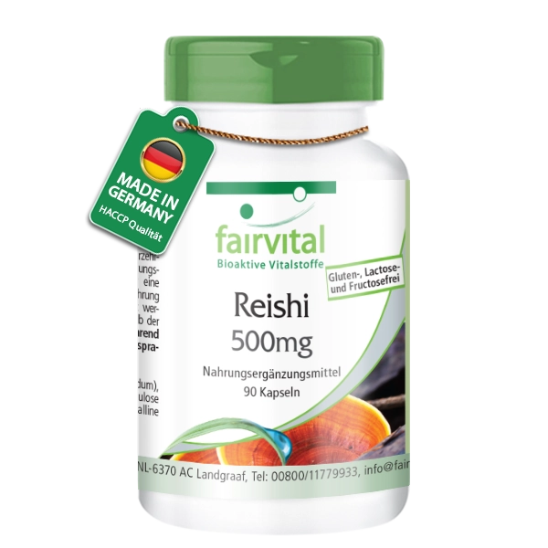 Reishi - 500mg - 90 capsules