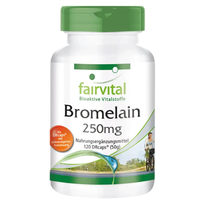 Bromelina 250mg – 120 DRcaps®, resistente agli acidi