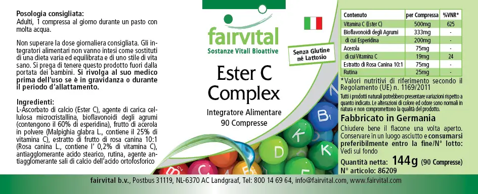 Complejo de Ester C ®– 90 comprimidos Complejo de Ester C ®– 90 comprimidos