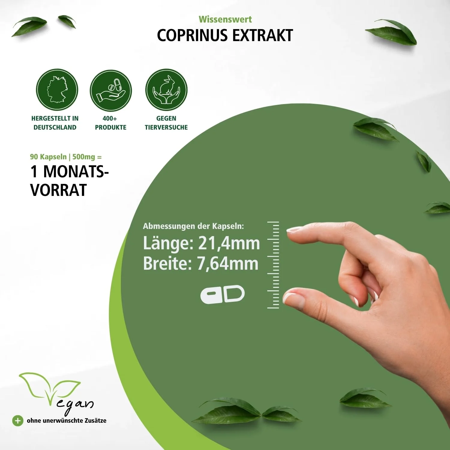 Estratto di Coprinus - 90 capsule