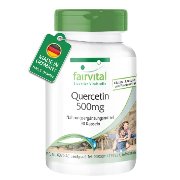 Quercetina 500mg – 90 cápsulas