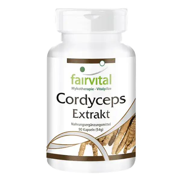 Extracto de Cordyceps - 90 Cápsulas