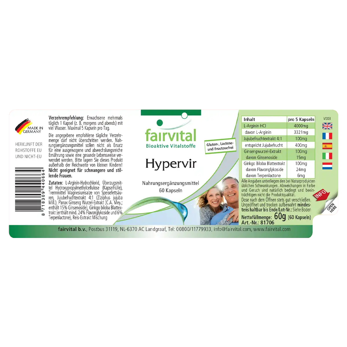 Hypervir - 60 capsules