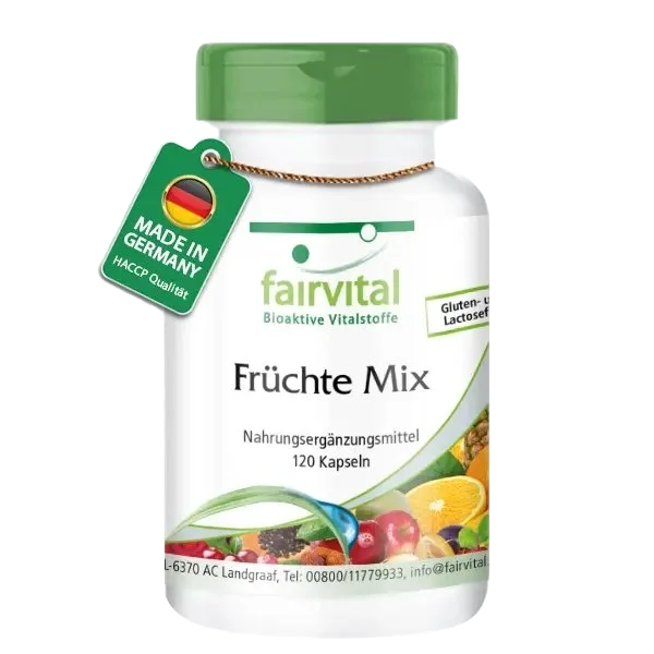 Miscela di frutta – 120 capsule Miscela di frutta – 120 capsule