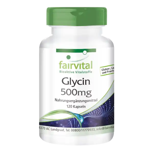 Glycine 500mg - 120 gélules