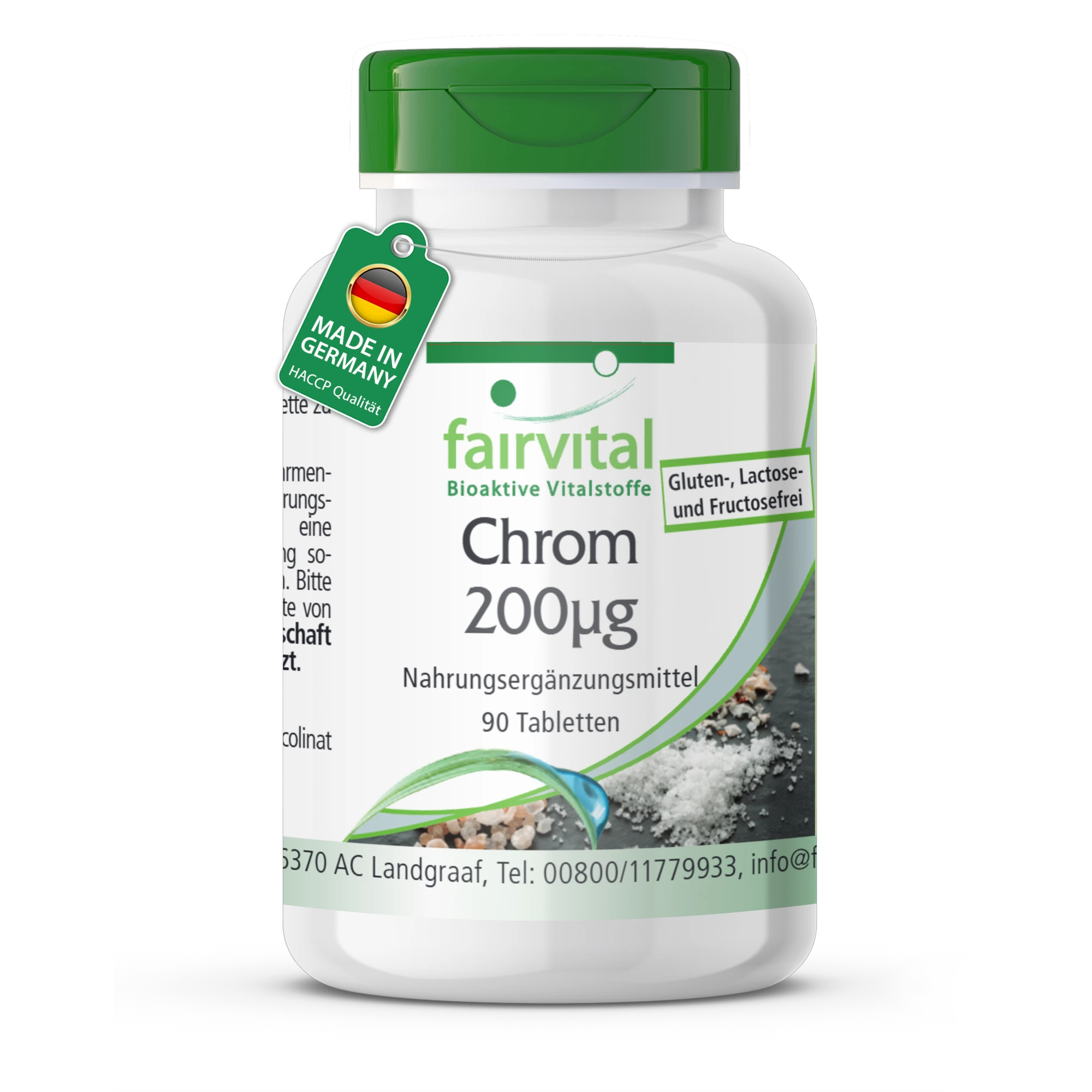 Chromium 200µg - 90 Tablets