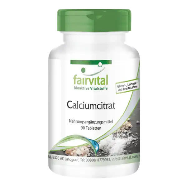 Citrato de calcio con 300 mg de calcio - 90  Comprimidos