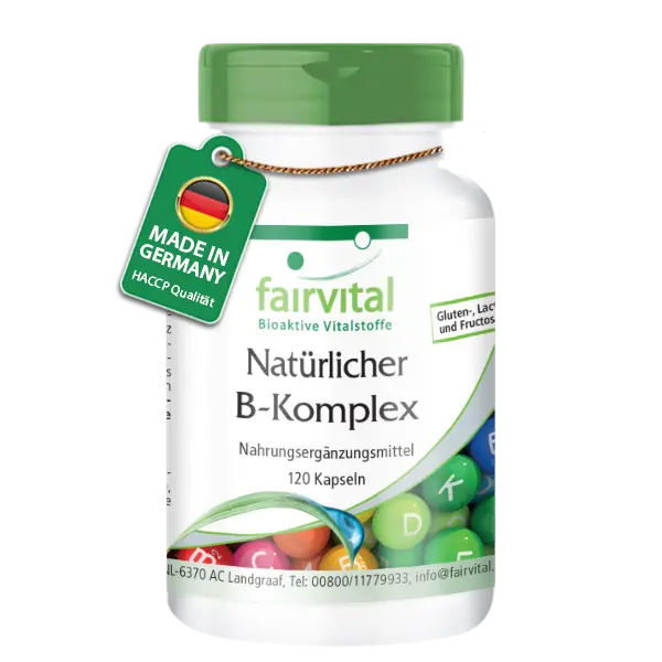 Natural B Complex - 120 Capsules