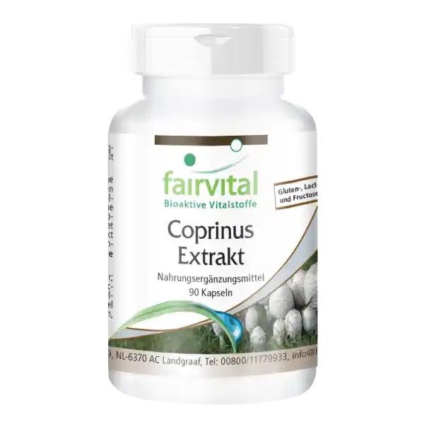 Coprinus extract 500mg - 90 capsules