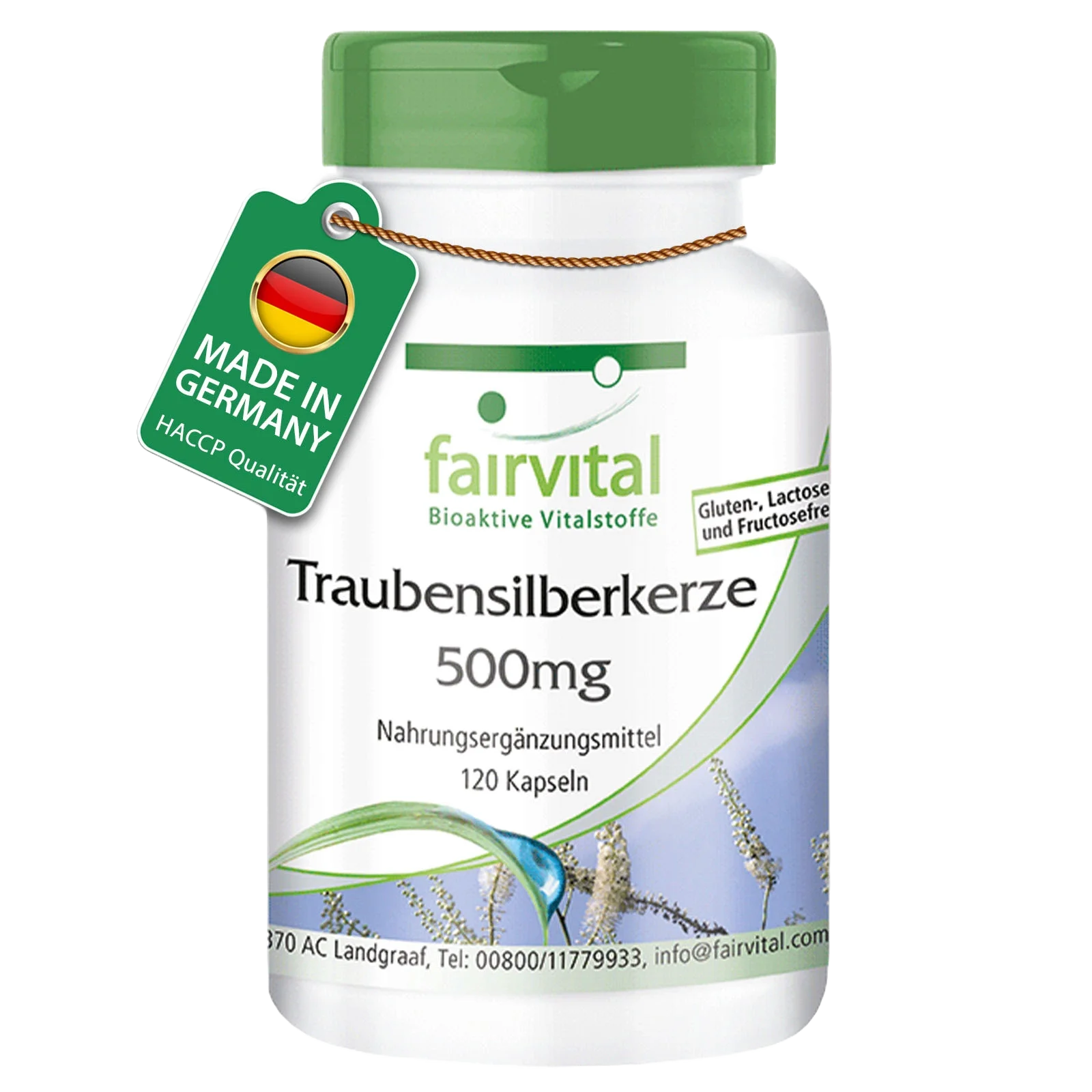 Traubensilberkerze Extrakt 500mg