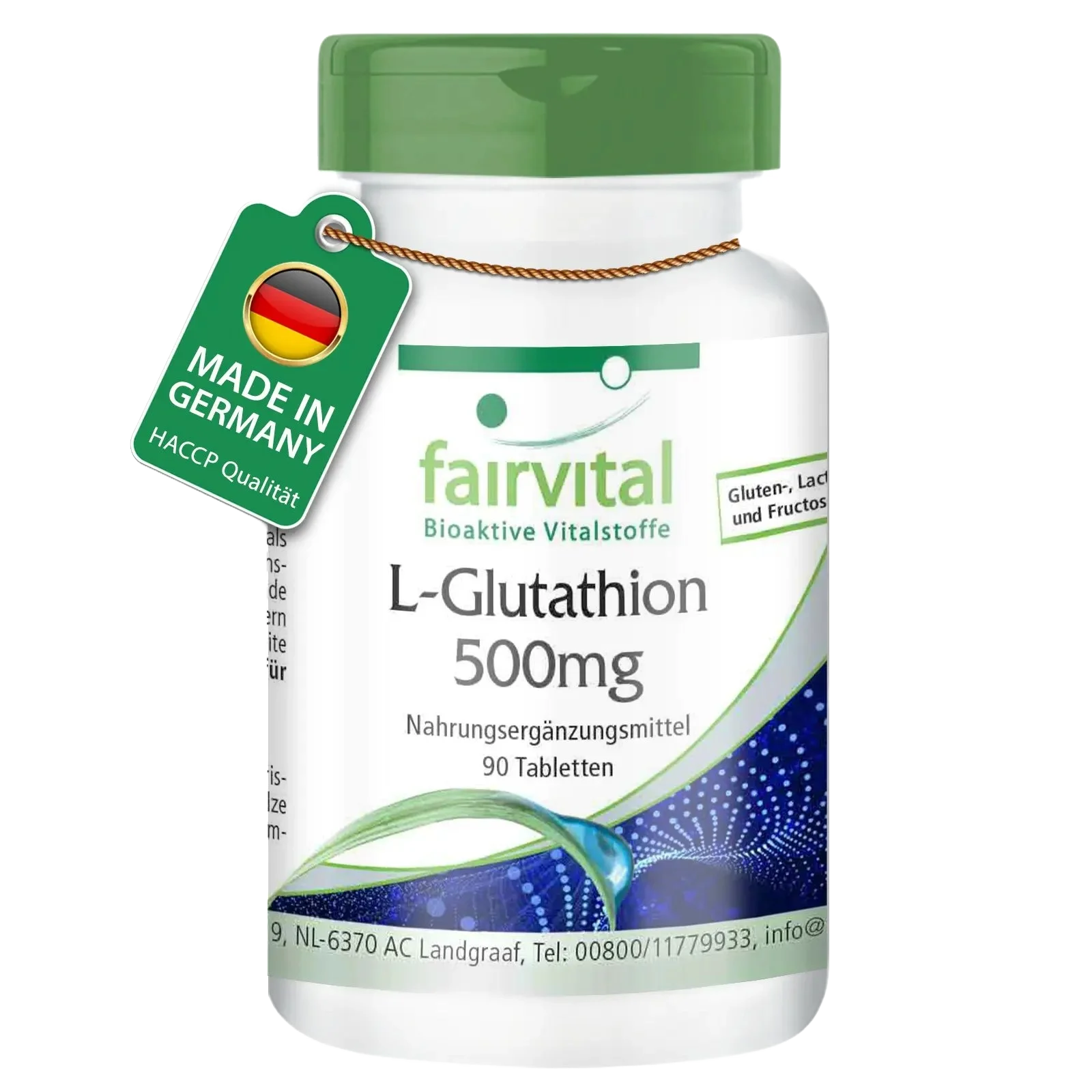 L-Glutathion 500mg - 90 Tabletten