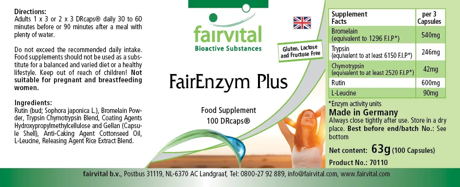 Fairenyzm Plus - 100 DRCaps® Fairenyzm Plus - 100 DRCaps®
