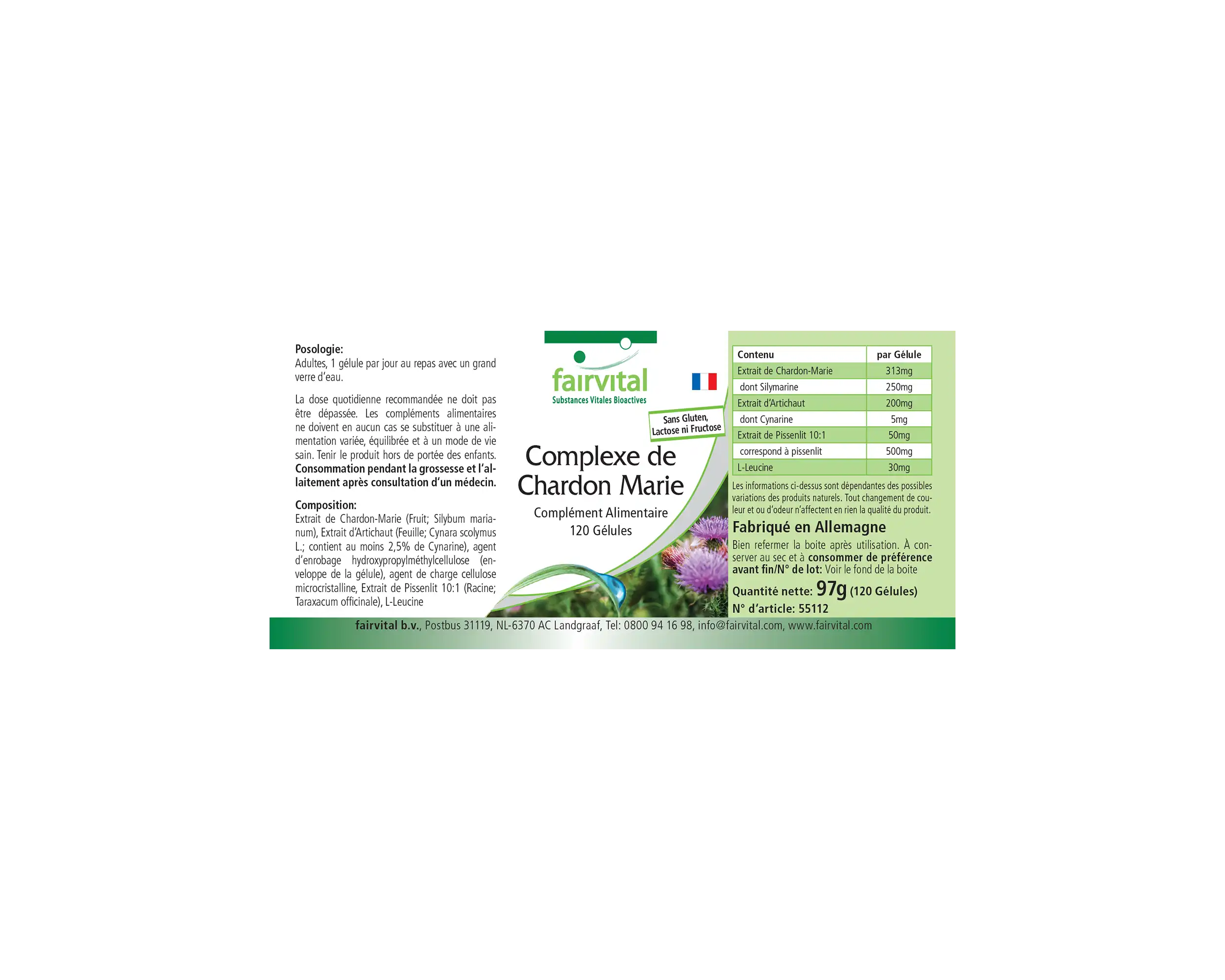 Milk Thistle Complex - 120 Capsules