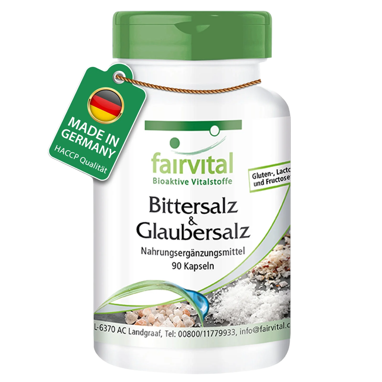 Epsom salt and Glauber´s salt – 90 capsules