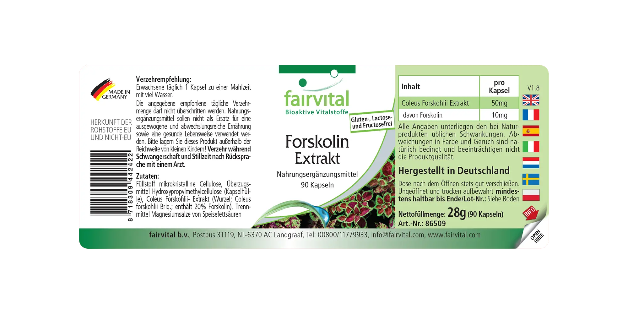 Forskolin Extrakt