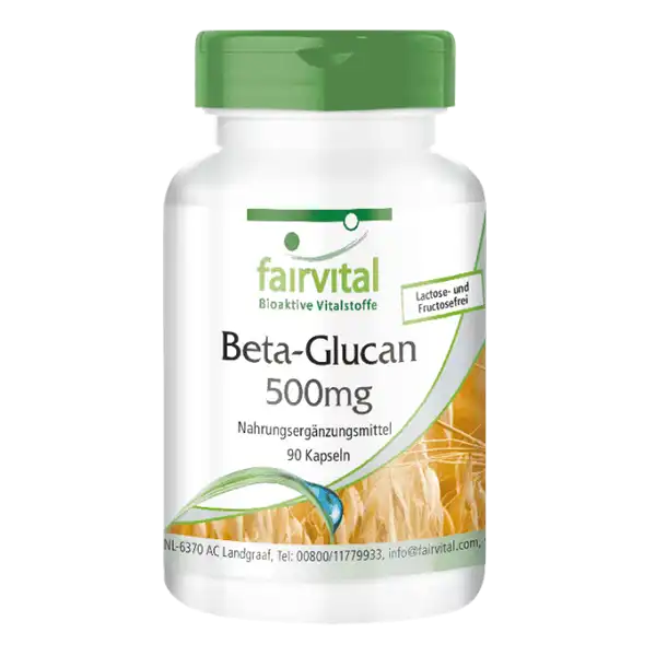 Bêta-glucane 500mg - 90 capsules