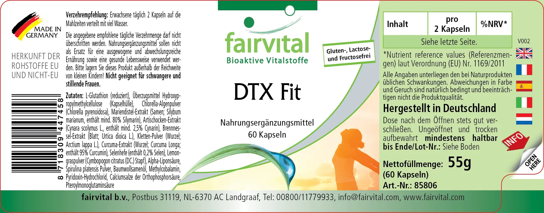 DTX Fit – 60 cápsulas