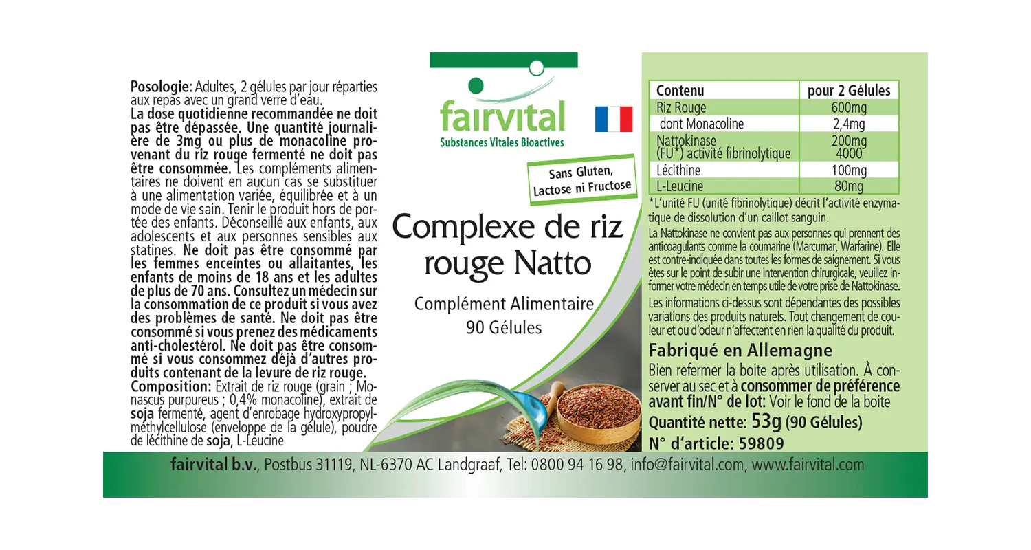 Natto Red Rice Complex Natto Red Rice Complex