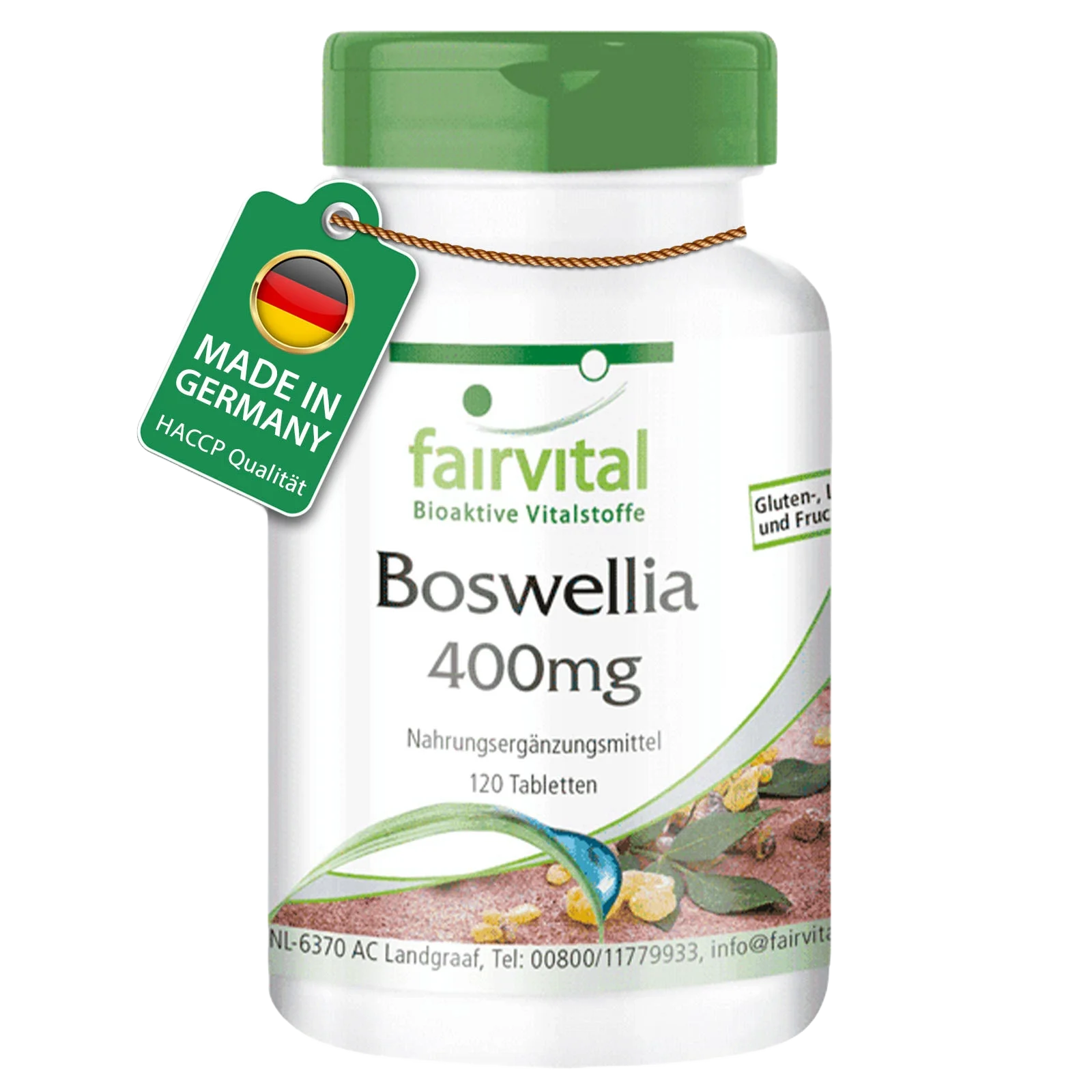 Boswellia 400mg - 120 comprimés