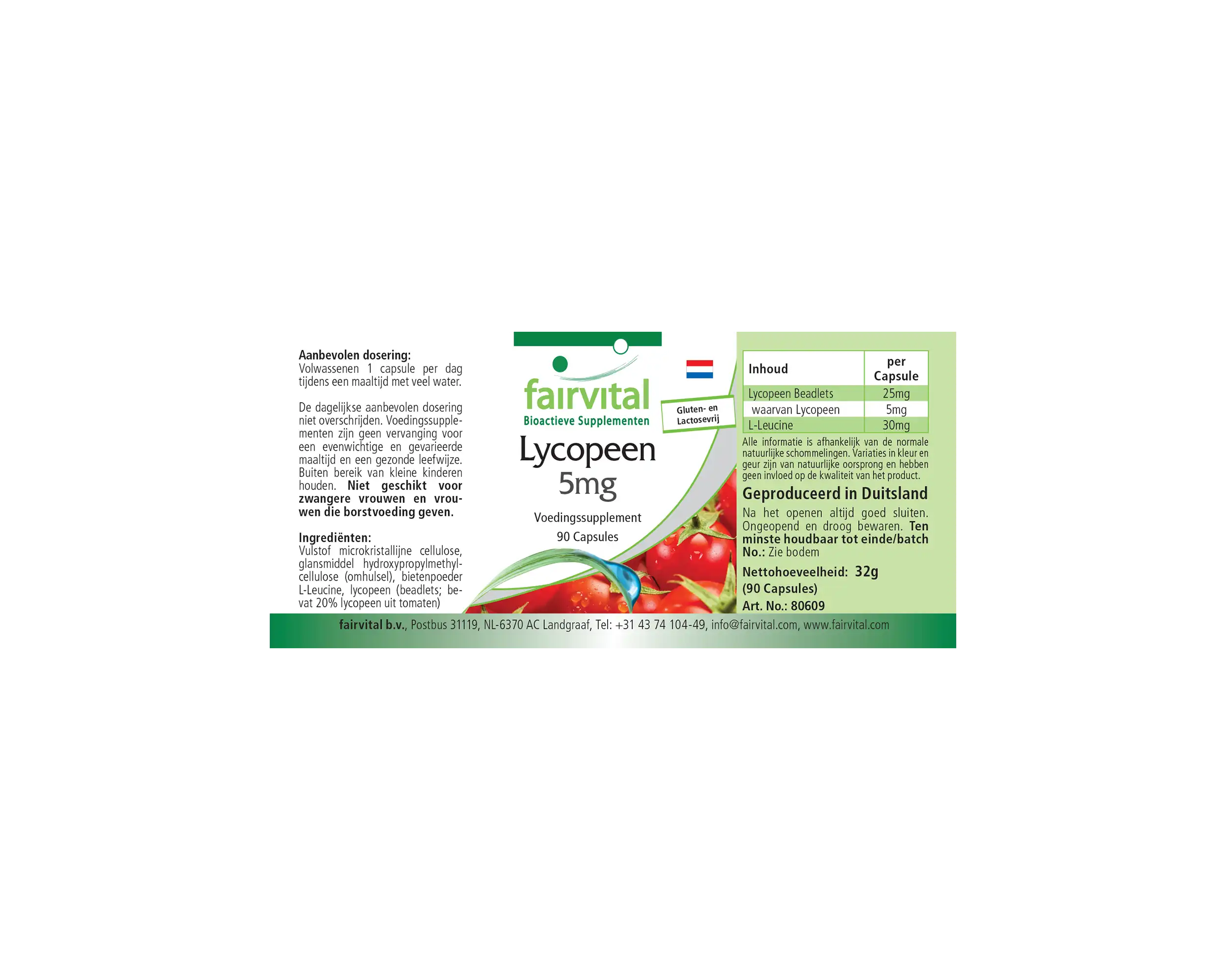 Licopene 5mg – 90 capsule