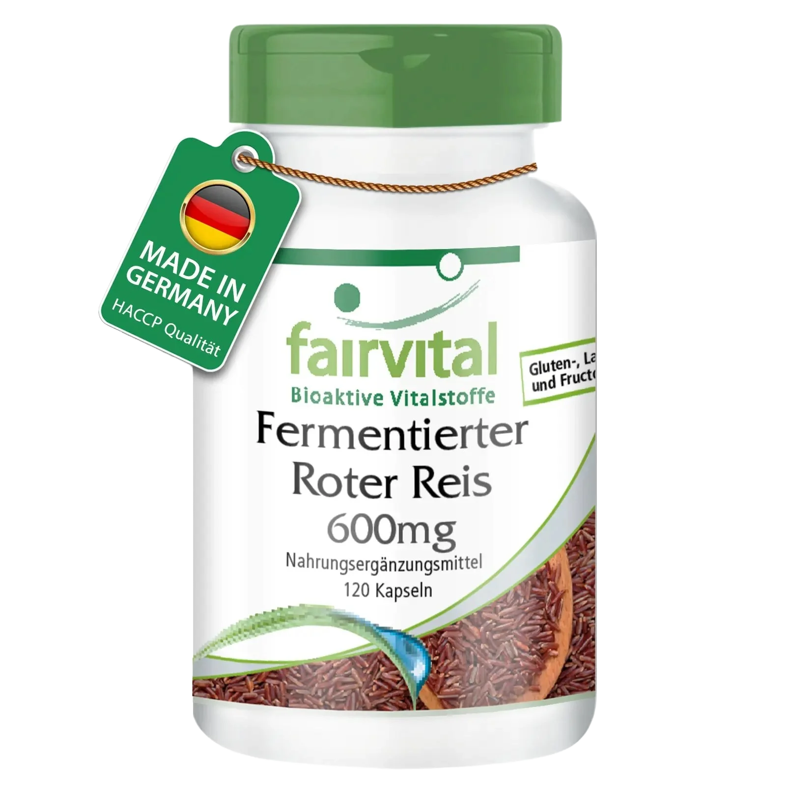 Arroz rojo fermentado 600 mg