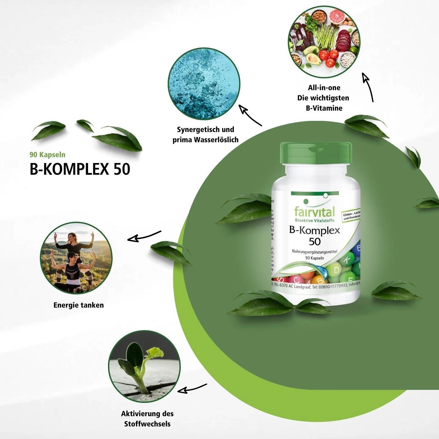 B complex 50 – 90 capsules