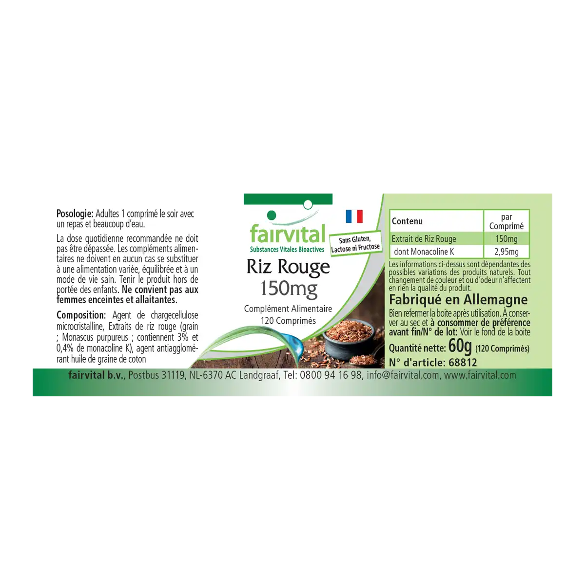 Red Yeast Rice 150mg - 120 Tablets Red Yeast Rice 150mg - 120 Tablets