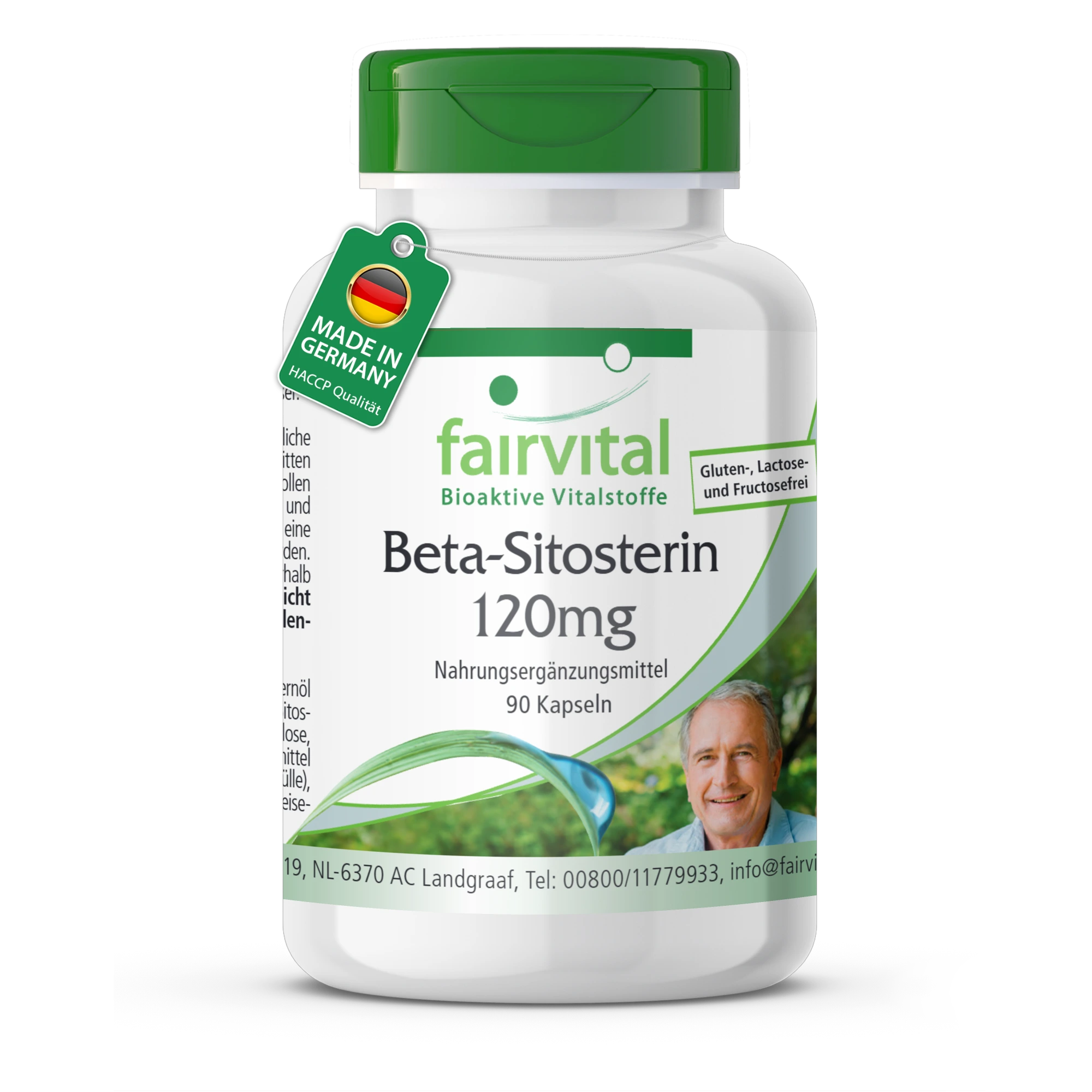 Beta-Sitosterin 120mg - 90 Cápsulas