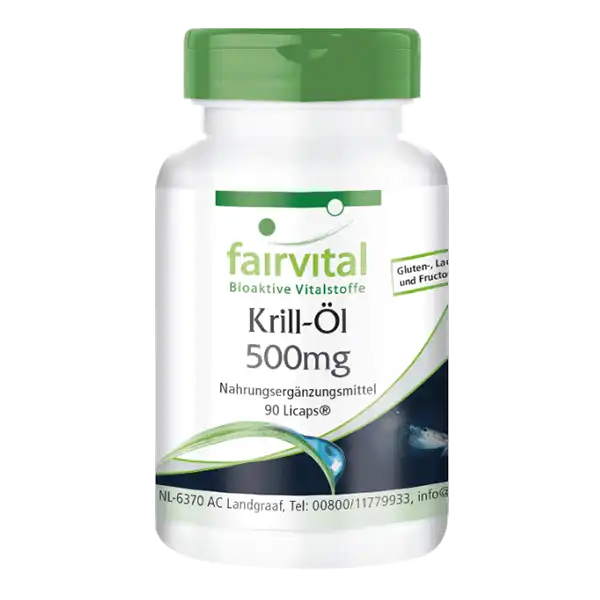 Aceite de krill 500 mg - 90 LiCaps®.