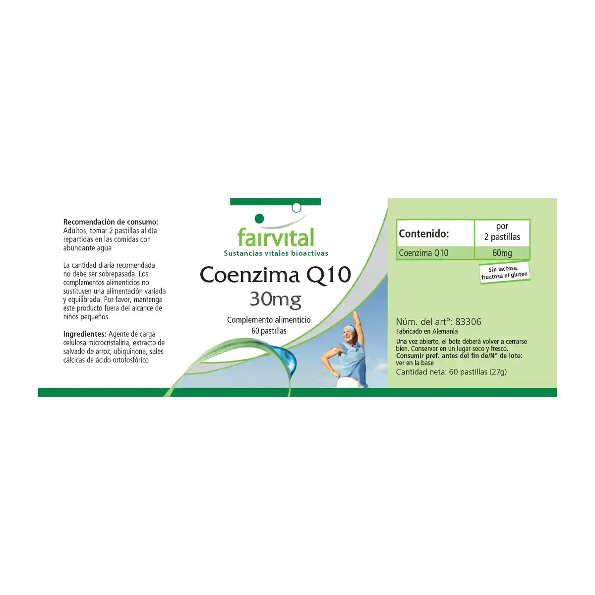 Coenzyme Q10 30mg - 60 tablets Coenzyme Q10 30mg - 60 tablets
