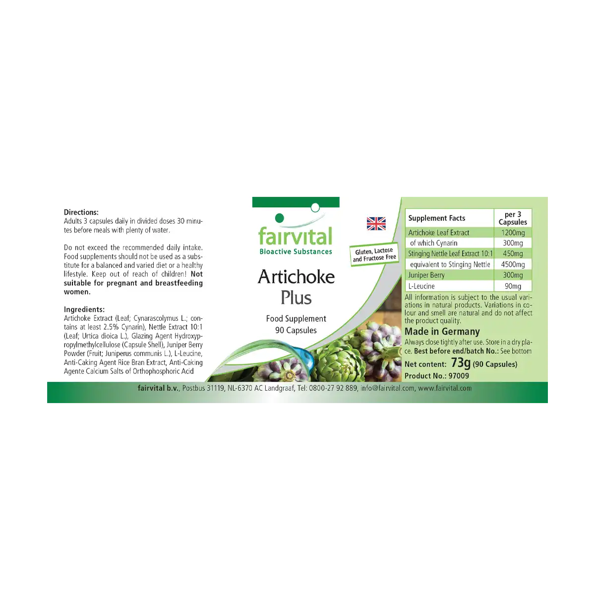Artichoke Plus - 90 capsules Artichoke Plus - 90 capsules